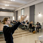 Sesja Młodzieżowego Sejmiku Województwa Śląskiego. fot. Tomasz Żak / UMWS